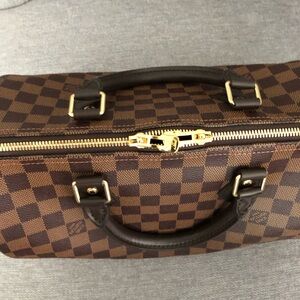Louis Vuitton speedy 30 bandouliere damier ebene